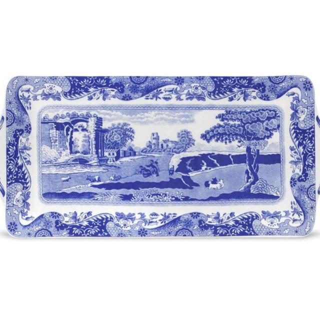 Spode Blue Italian Sandwich Tray