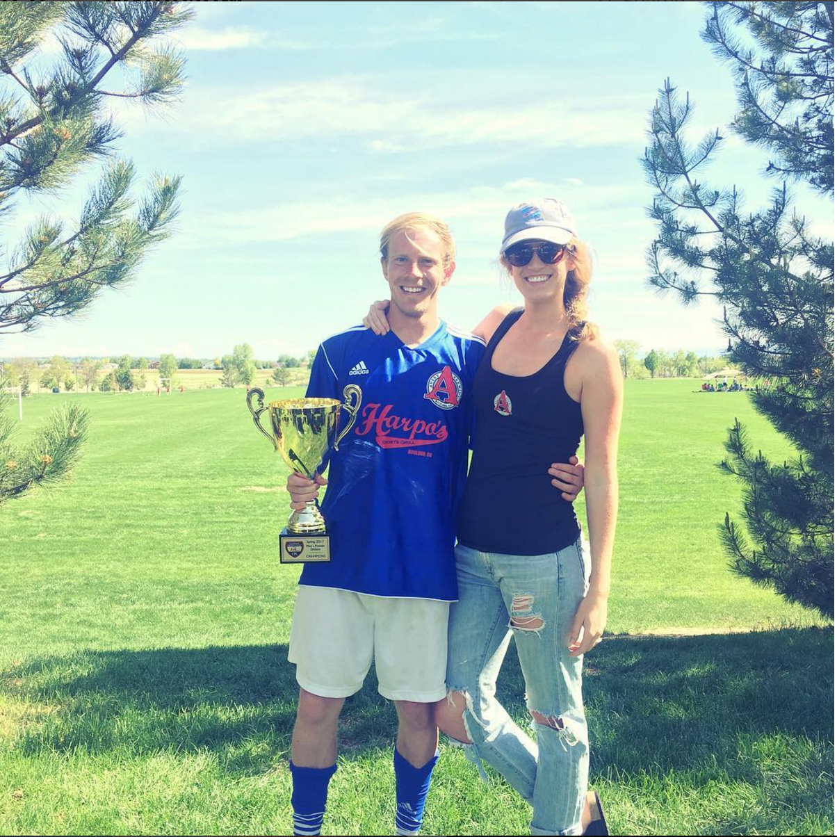 They keep winning. Settled in to my future life as a soccer mom.