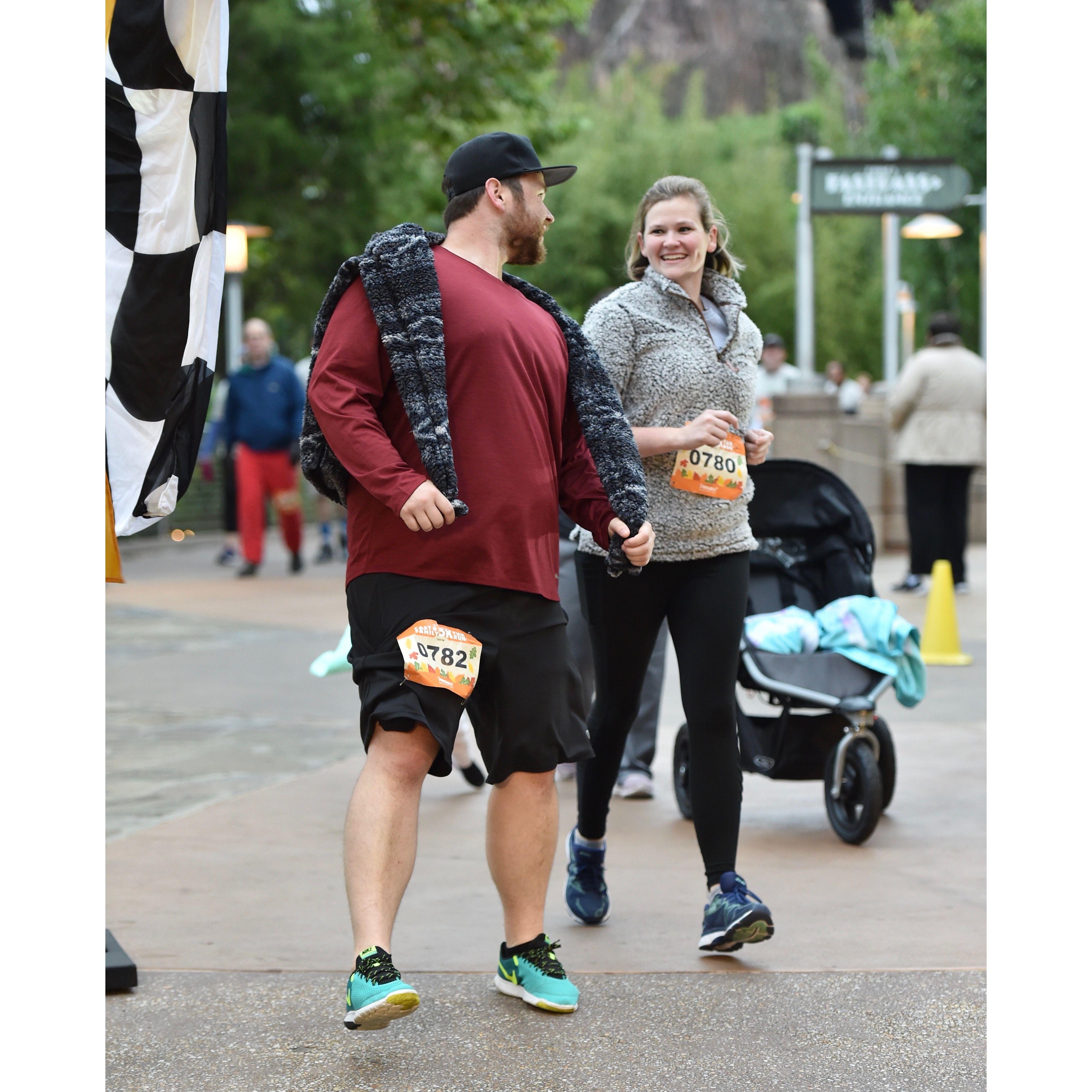 That time we acted like we worked out.