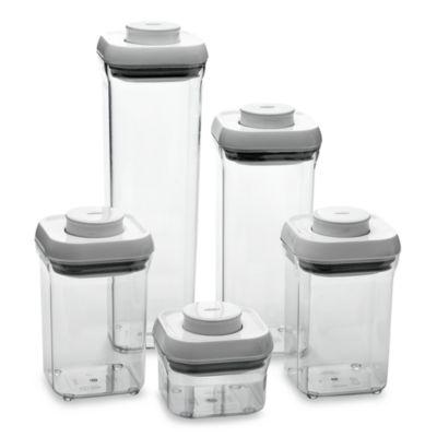 OXO Good Grips® 5-Piece Food Storage Pop Container Set