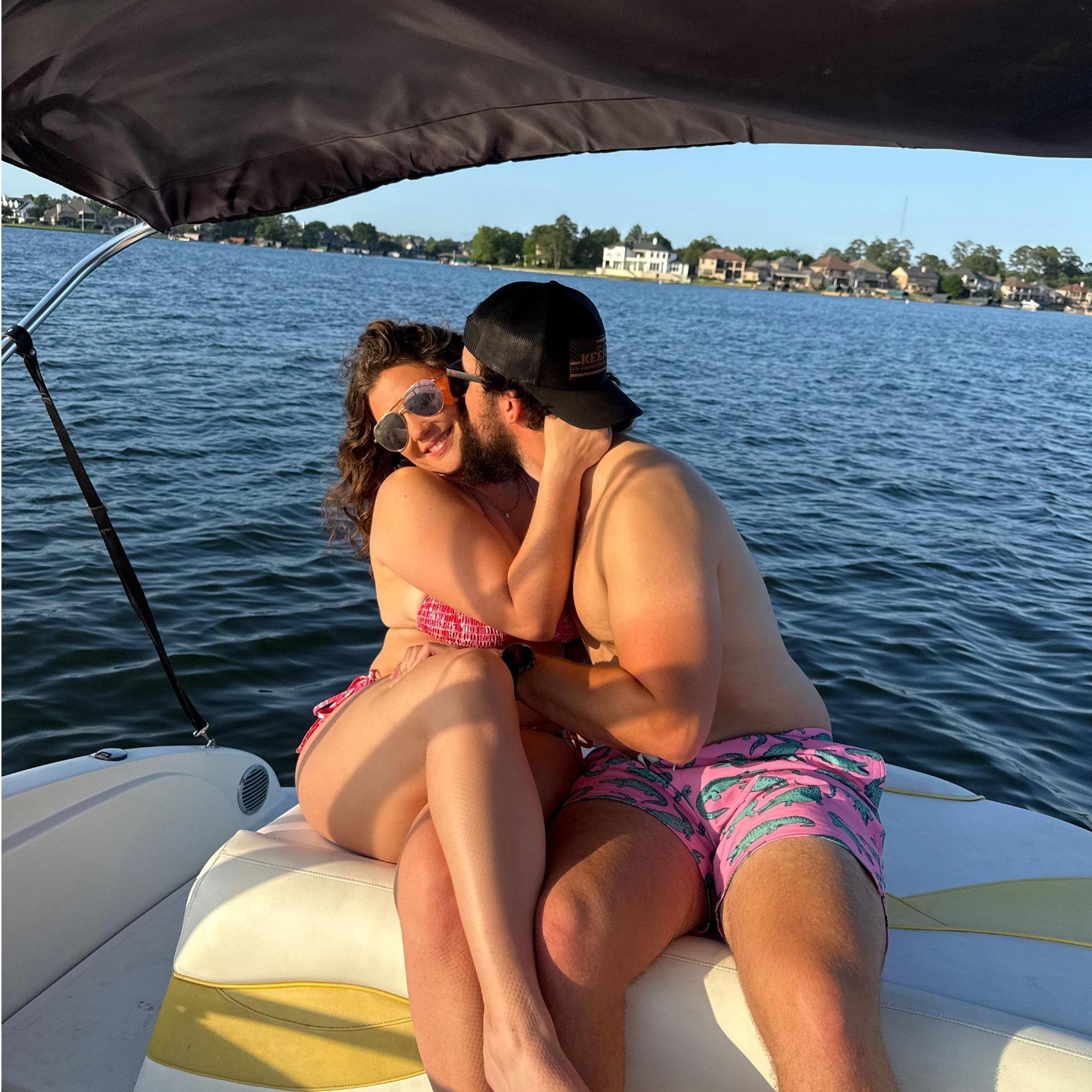 Cody bought a boat!!!