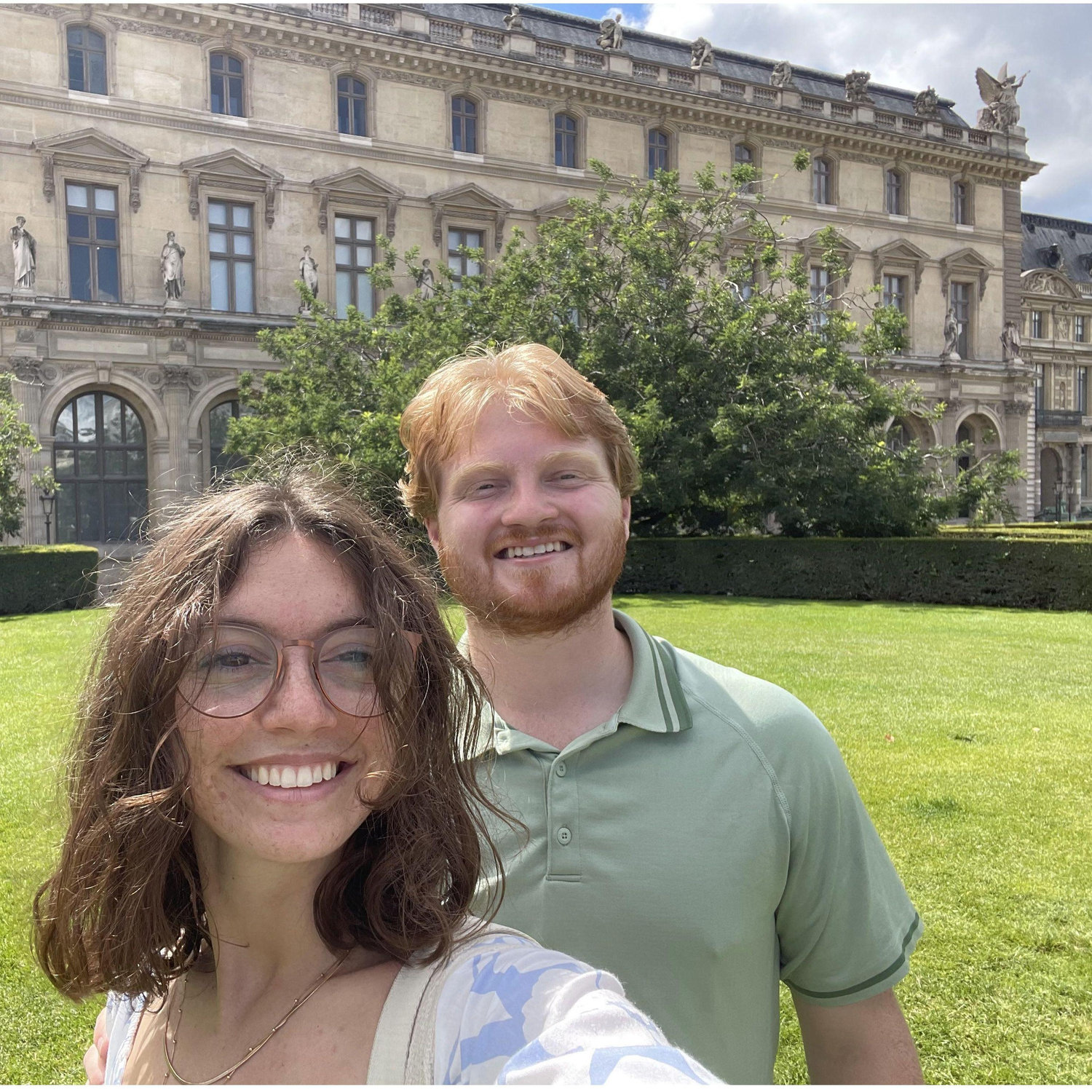 The closest we got to the Louvre circa 2023