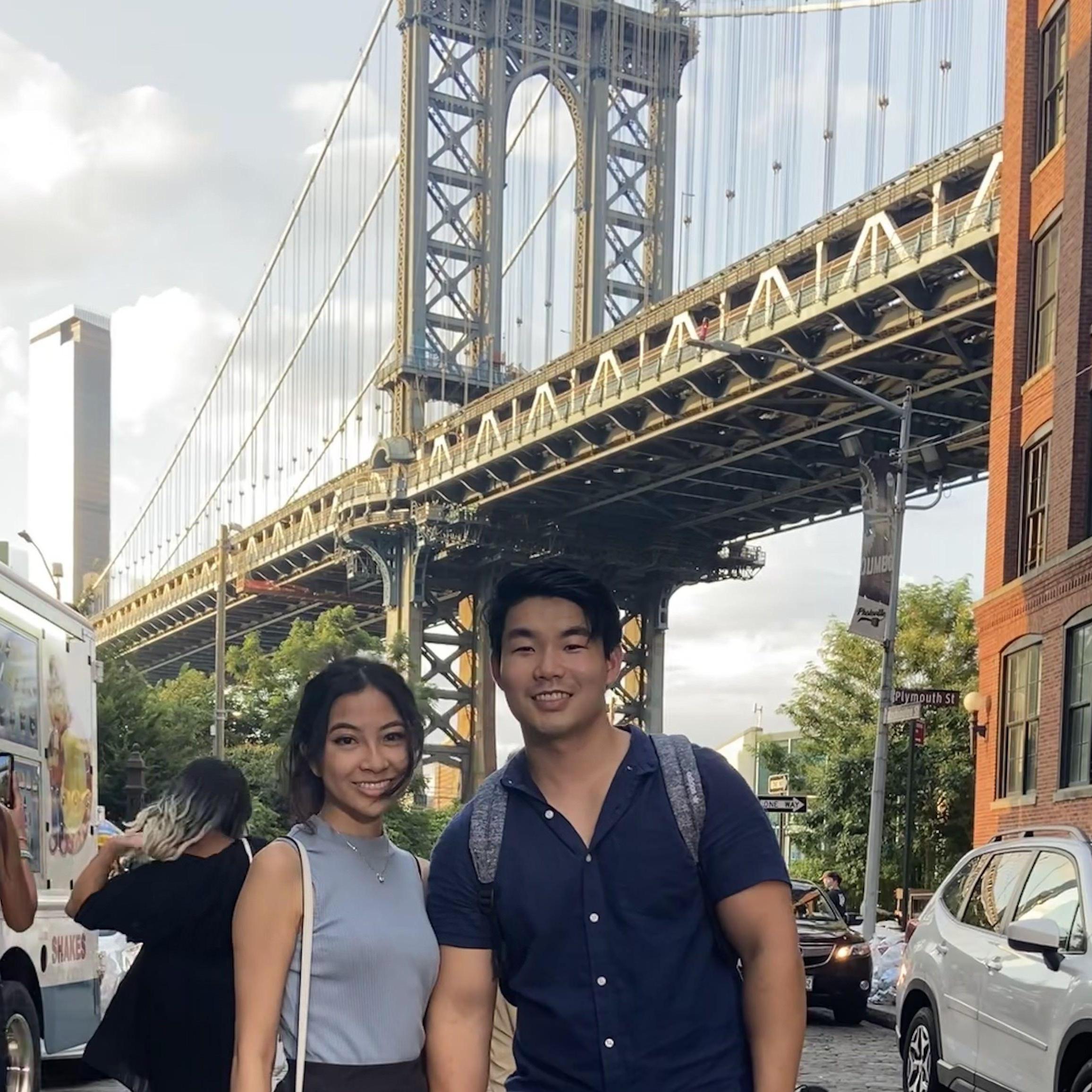new york! our first trip together