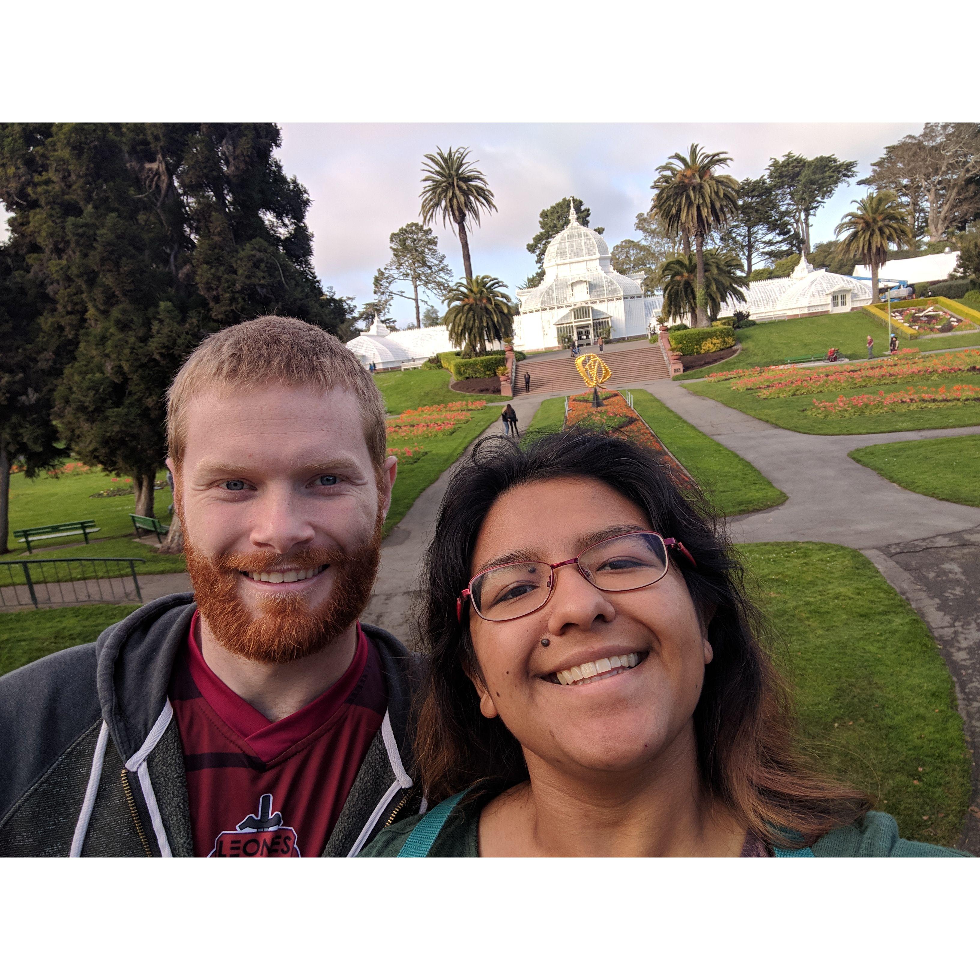 Sam & Rocio go to Golden Gate