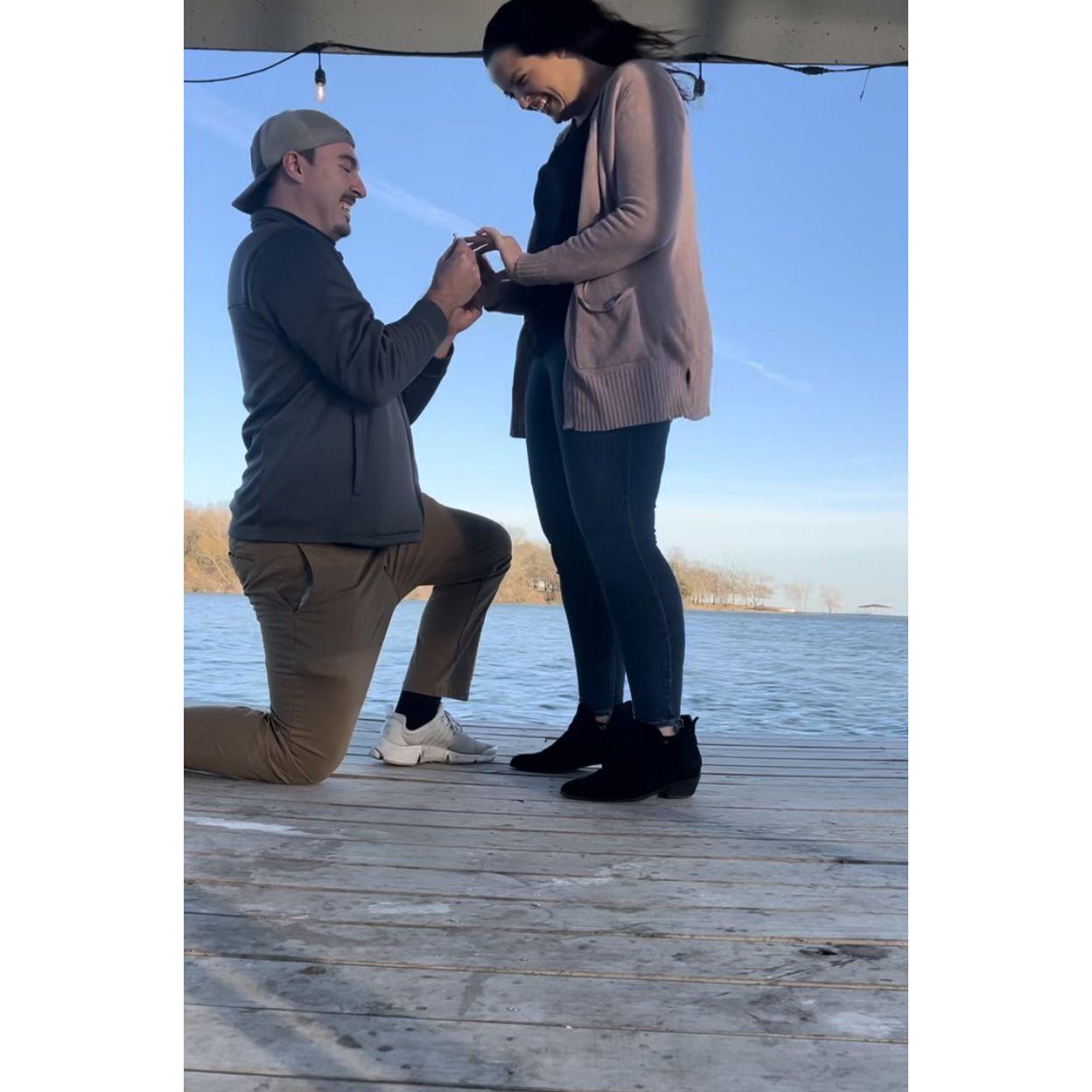 The day Kati said YES!!