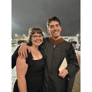 Joe's Masters Program Graduation