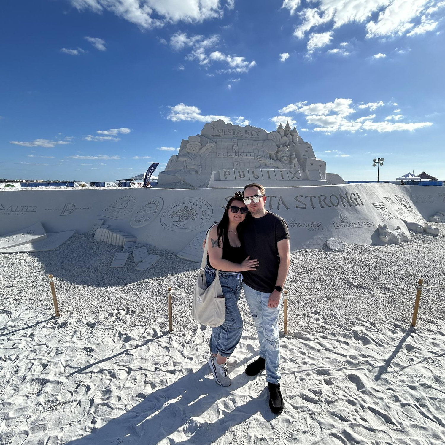 Sand Sculptures on Siesta beach 2024
