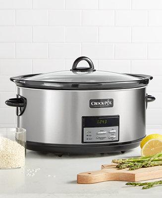 Stainless Collection 8-Qt. Programmable Slow Cooker