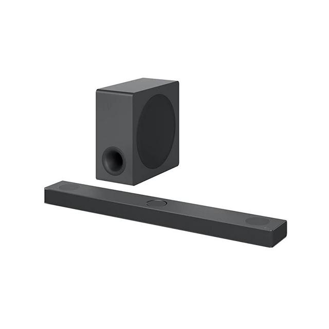 LG S80QY 3.1.3ch Sound bar with Center Up-Firing, Dolby Atmos DTS:X, Works with Airplay2, Spotify HiFi, Alexa, High-Res Audio, IMAX Enhanced, Synergy TV, Meridian, HDMI eARC, 4K Pass Thru