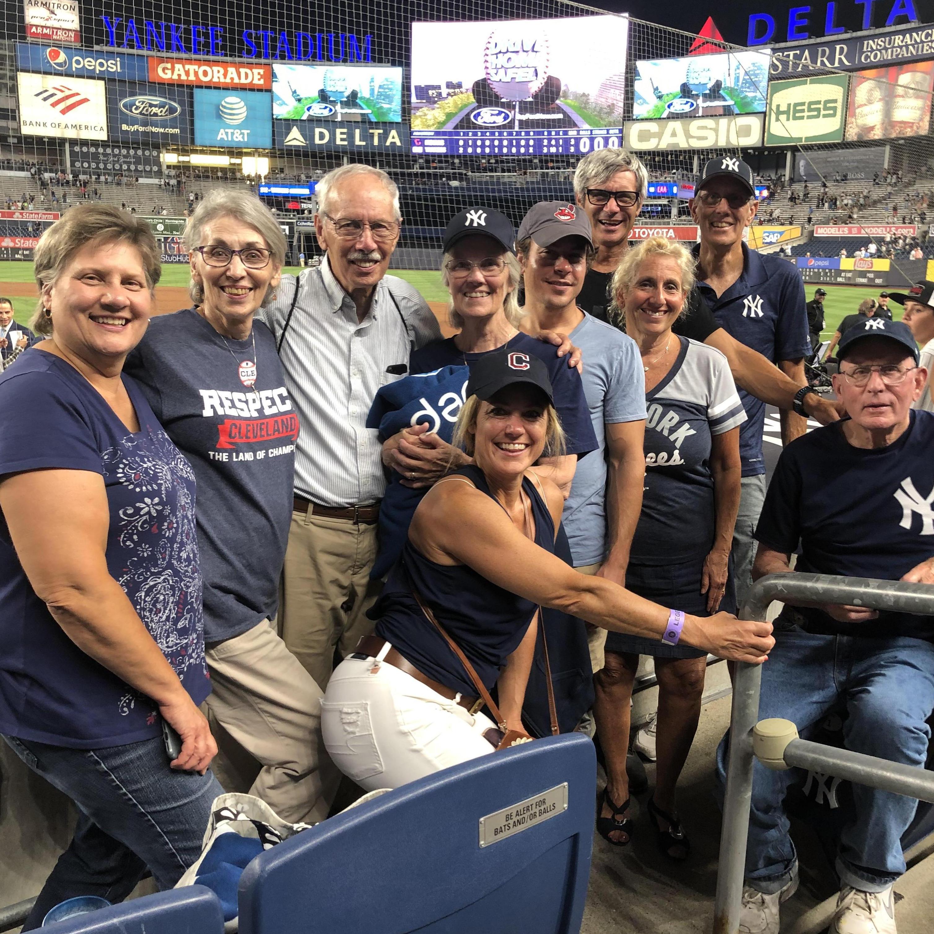 Linda's Aunts & Uncles - Mary's siblings - Yankees Fans