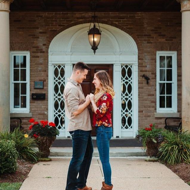 Engagement photos, September 2019 at Felt Mansion