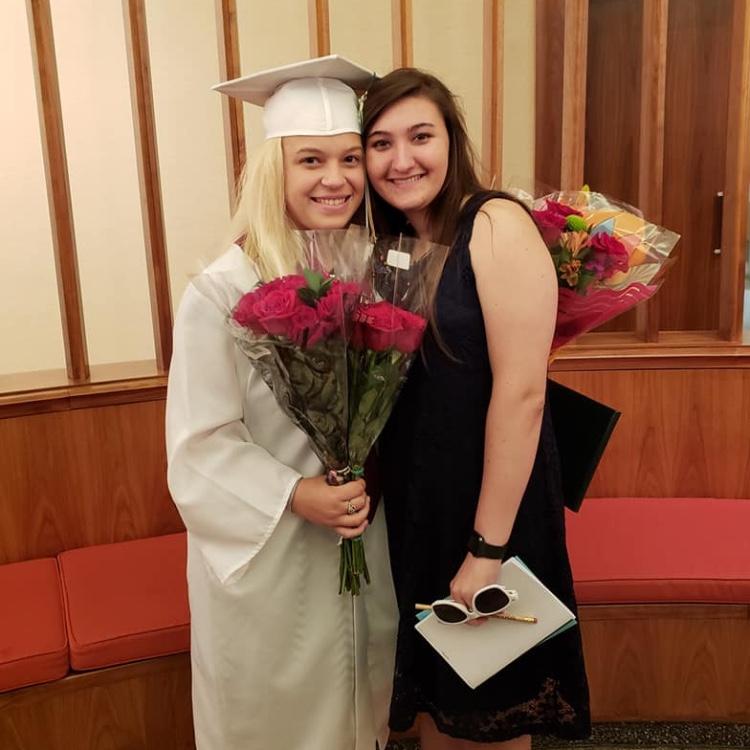 Amber graduates from High School, we are so proud!