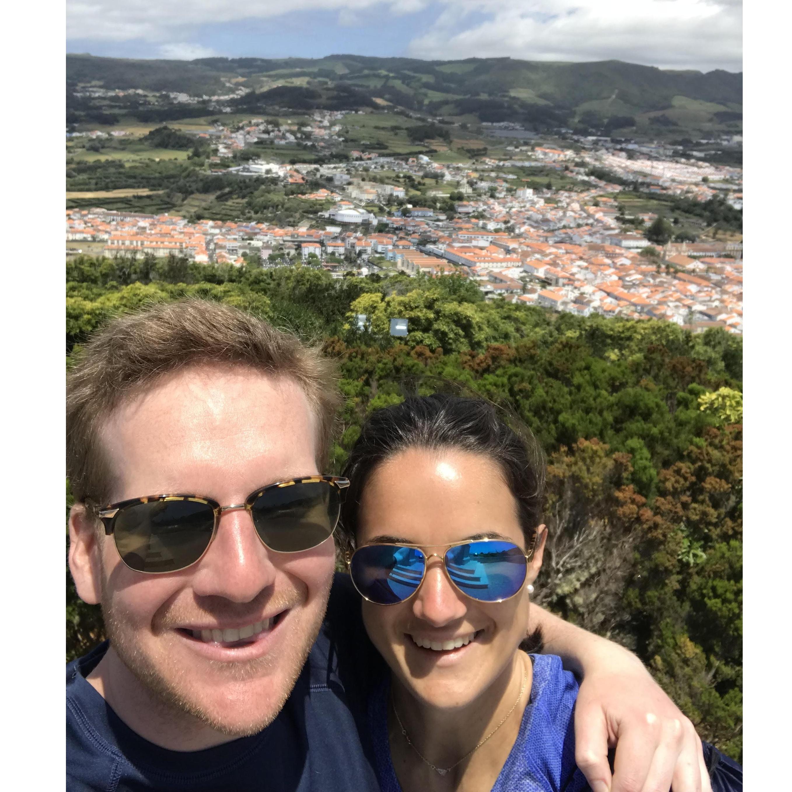 Learning the art of the selfie in the Azores