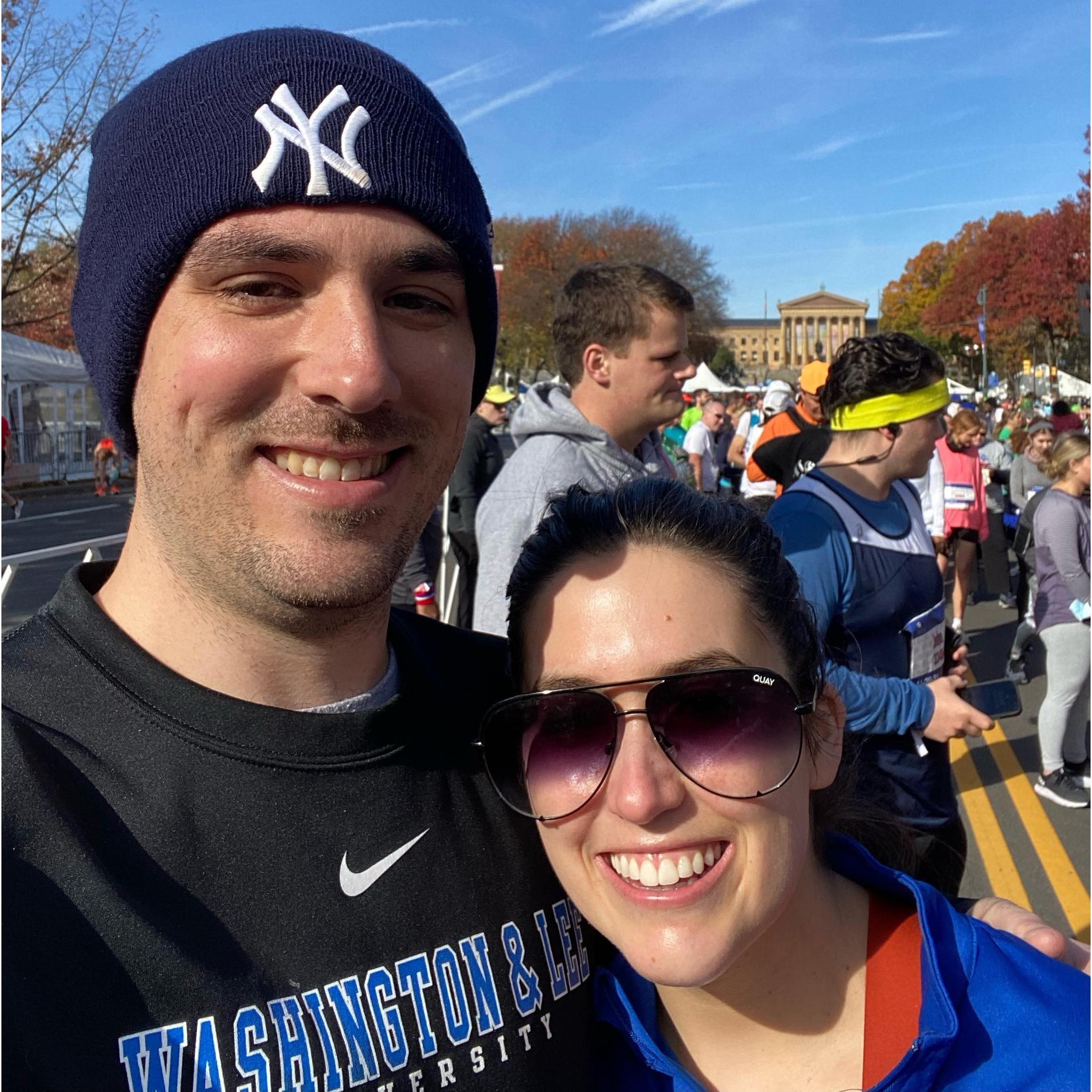 Running in the Philly 8K!