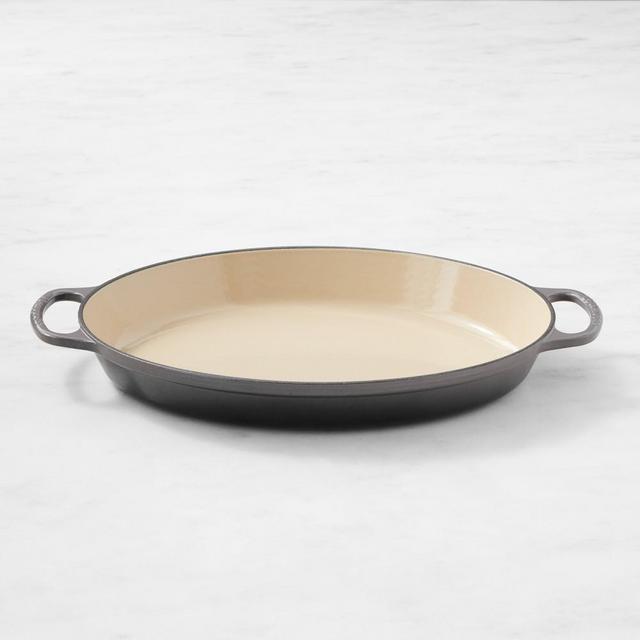 Le Creuset Signature Enameled Cast Iron Oval Baker, 3-Qt., Oyster