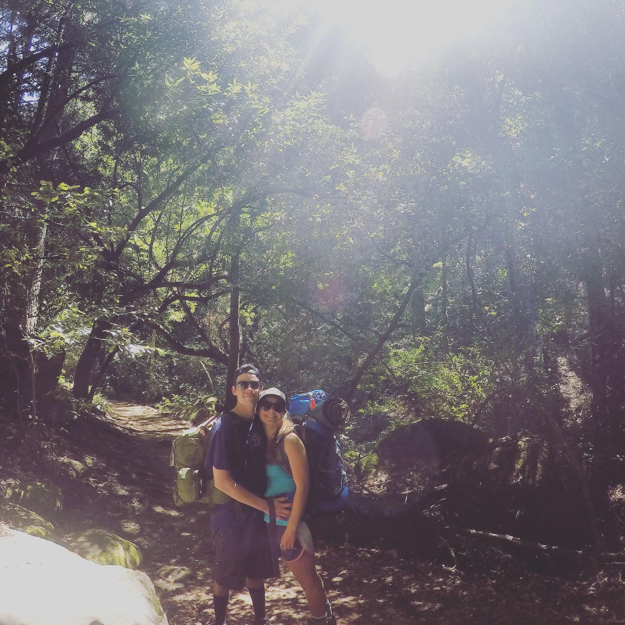 May 2016- Celebrating 3 years hiking skyline to ski trail