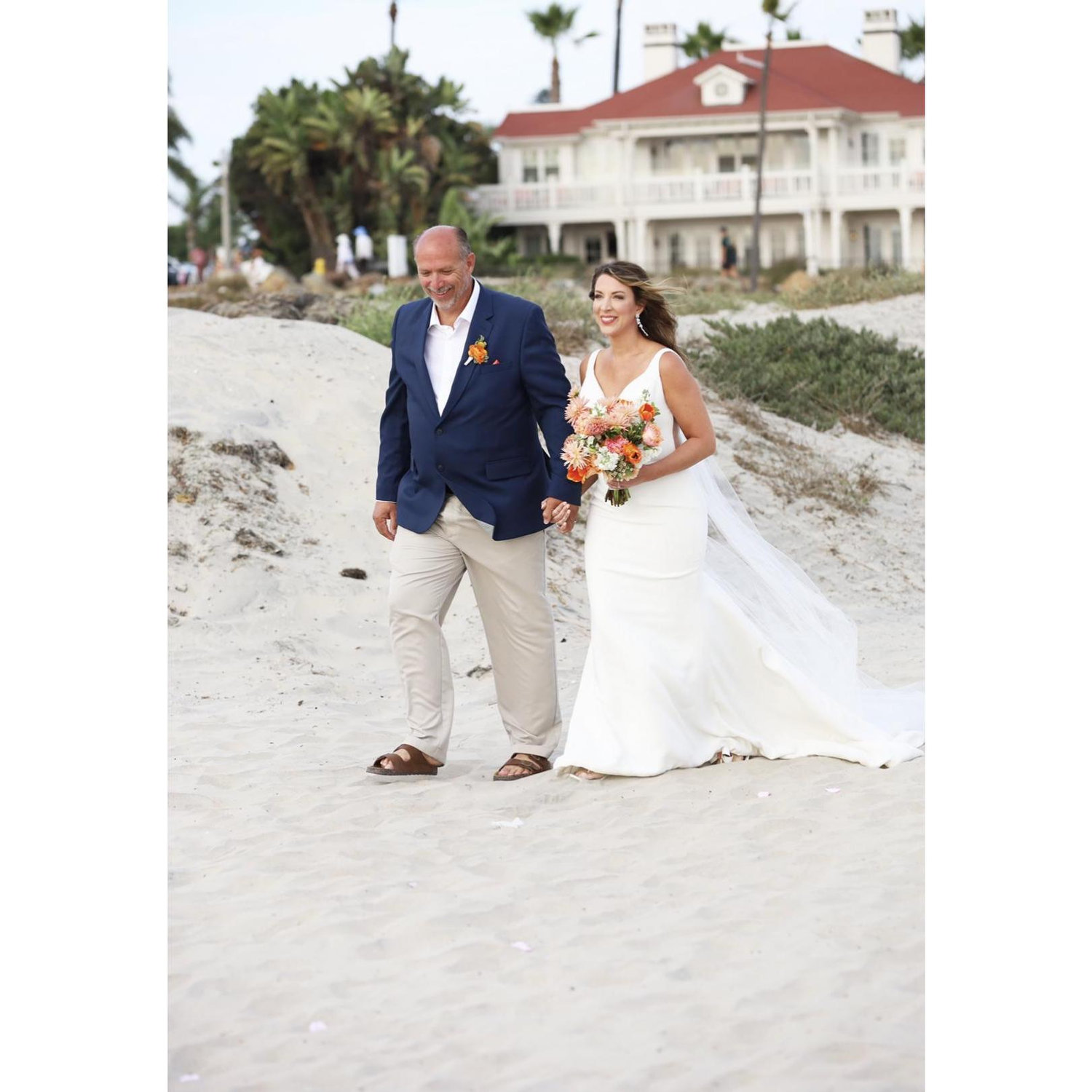 Walking down the "aisle"