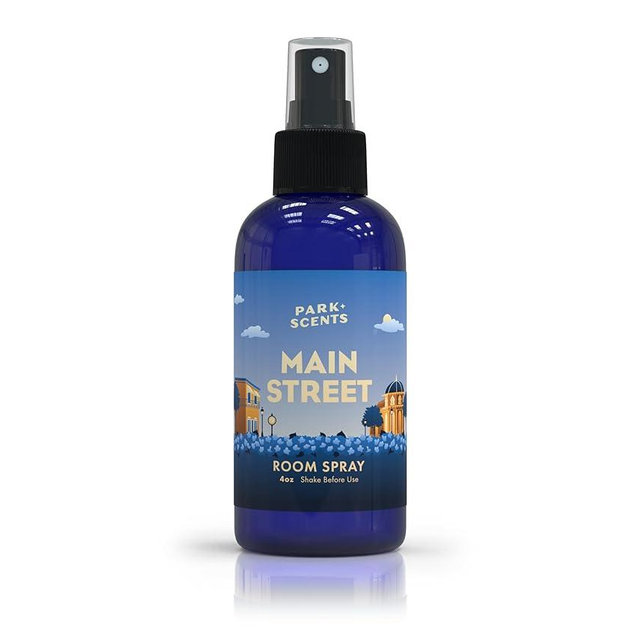 Main Street Room Spray 4oz - Disney Main Street Inspired Fragrance | Nostalgic Scent for Home & Office