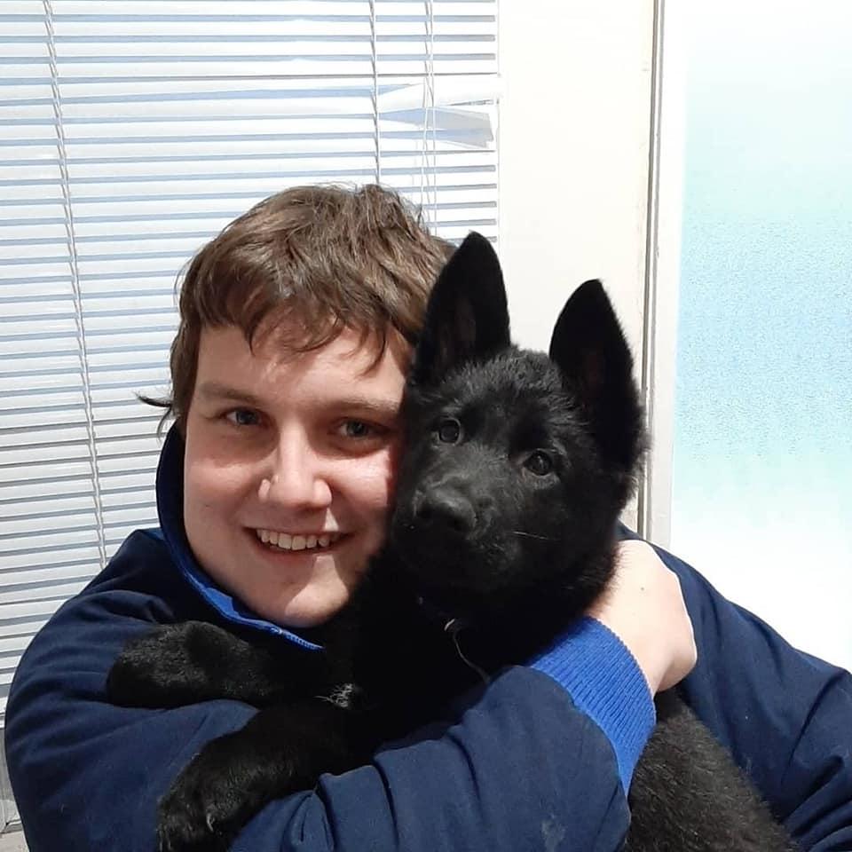 The day we brought home Maya. She's 5 now!