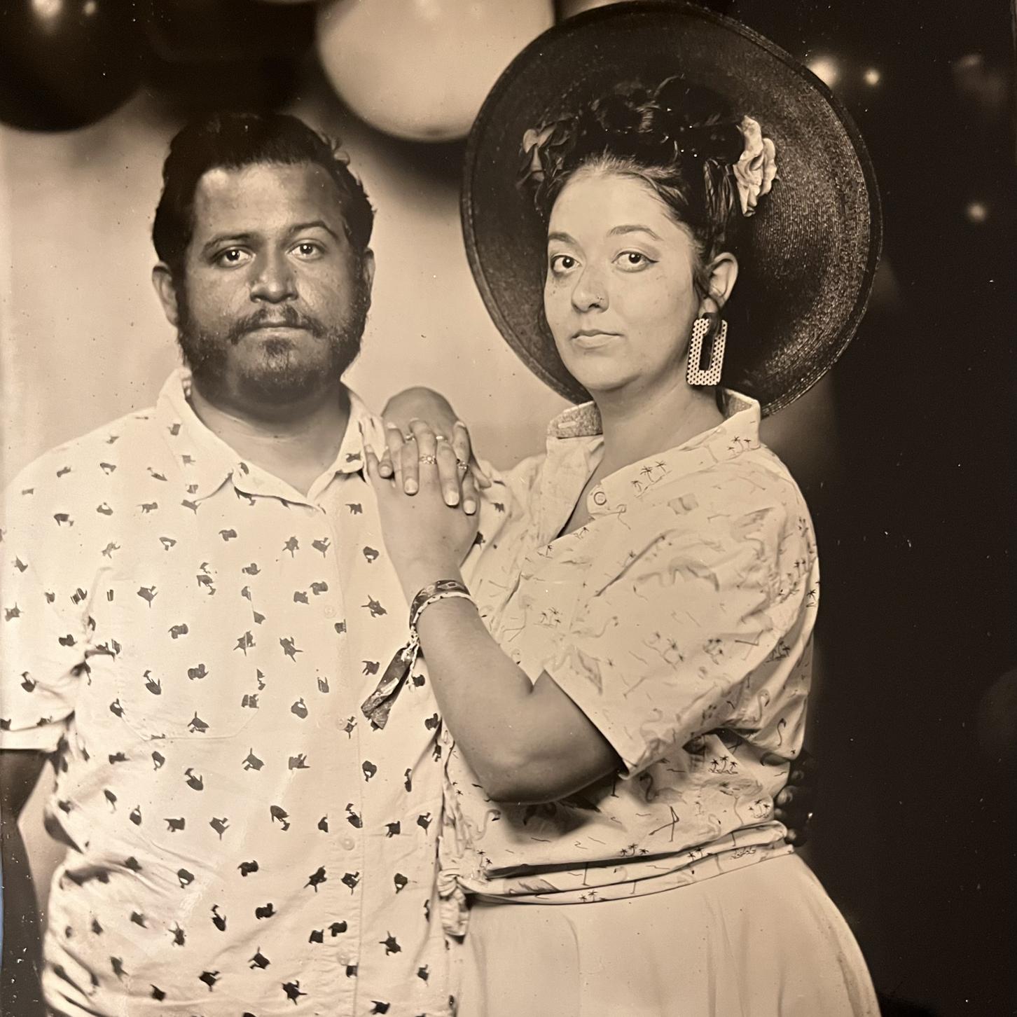 Tintype we took at Viva Las Vegas