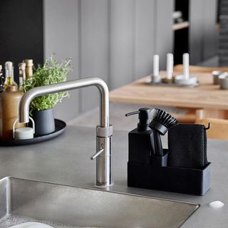 4-Piece Dishwashing Station Set