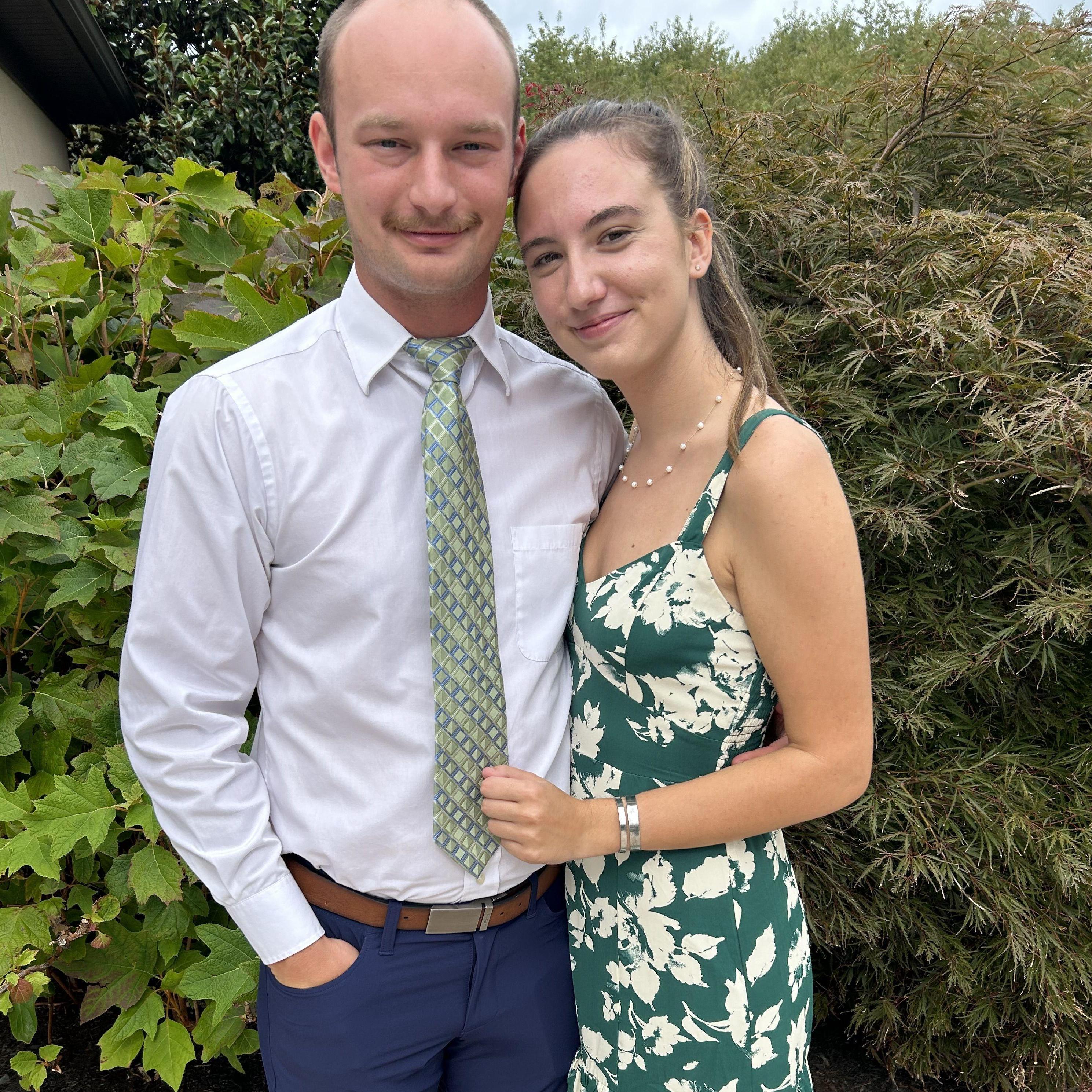 Callie's wedding. Our first wedding together!