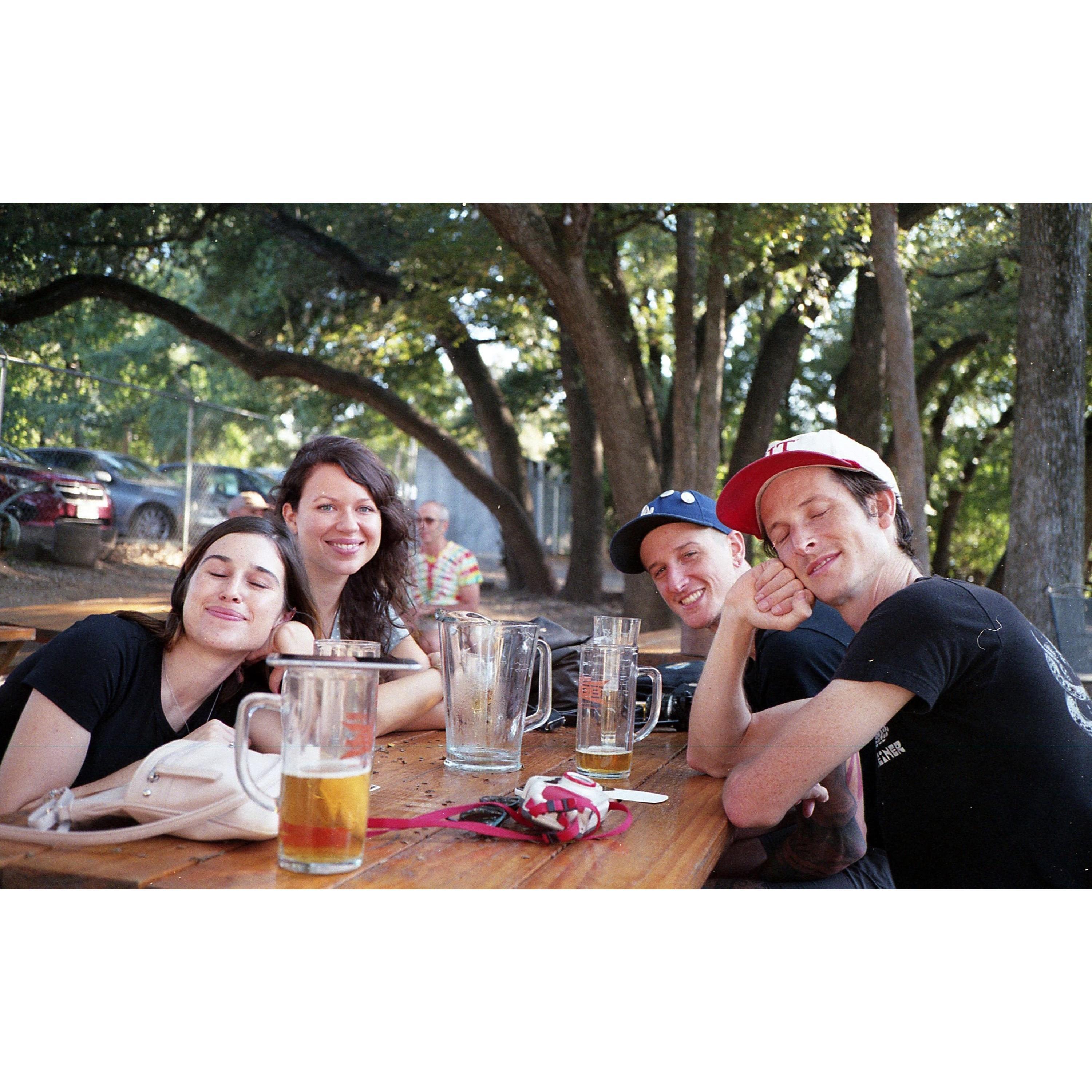 With our sweet friends Krystle & Pete in Austin.