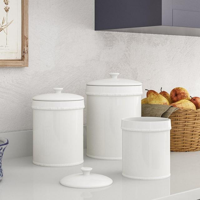 Bianca 3 Piece Kitchen Canister Set
