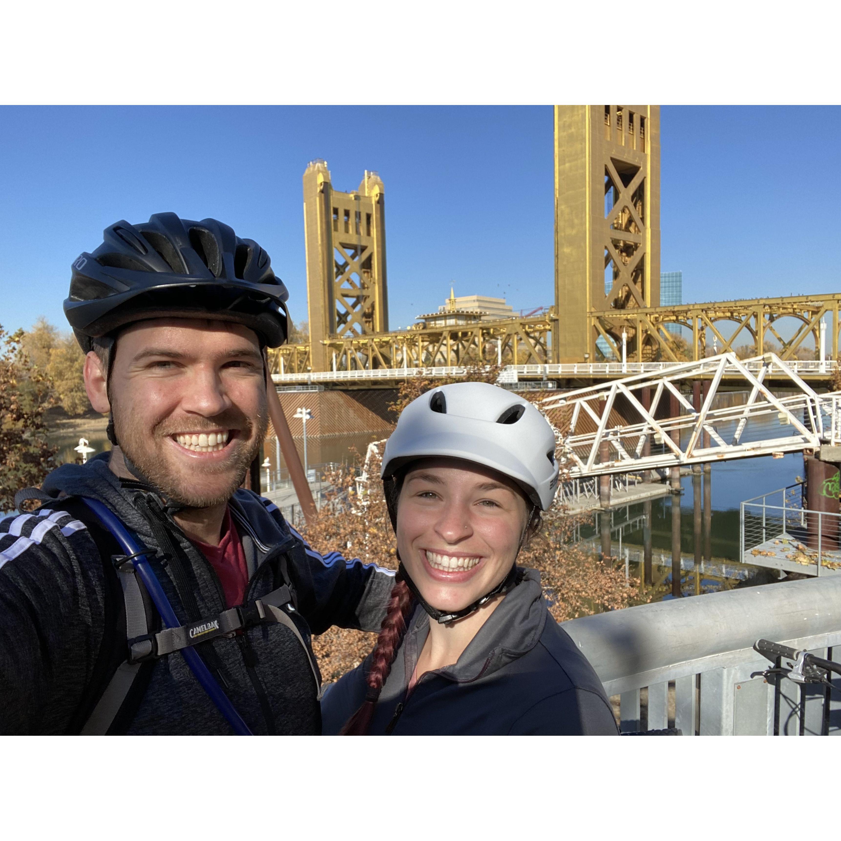 We moved to Sacramento for James' Doctorate program!