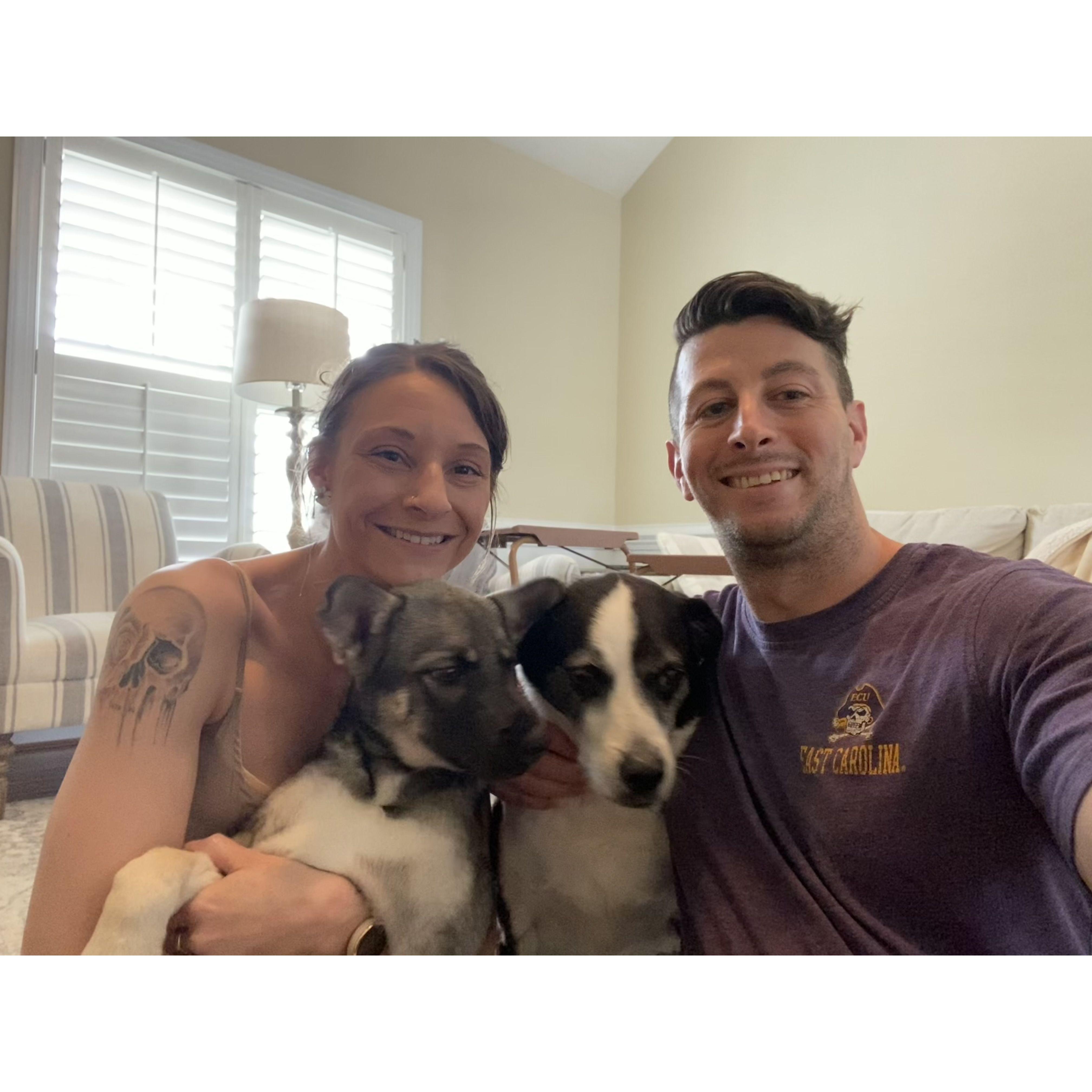 Family photo minus Penny