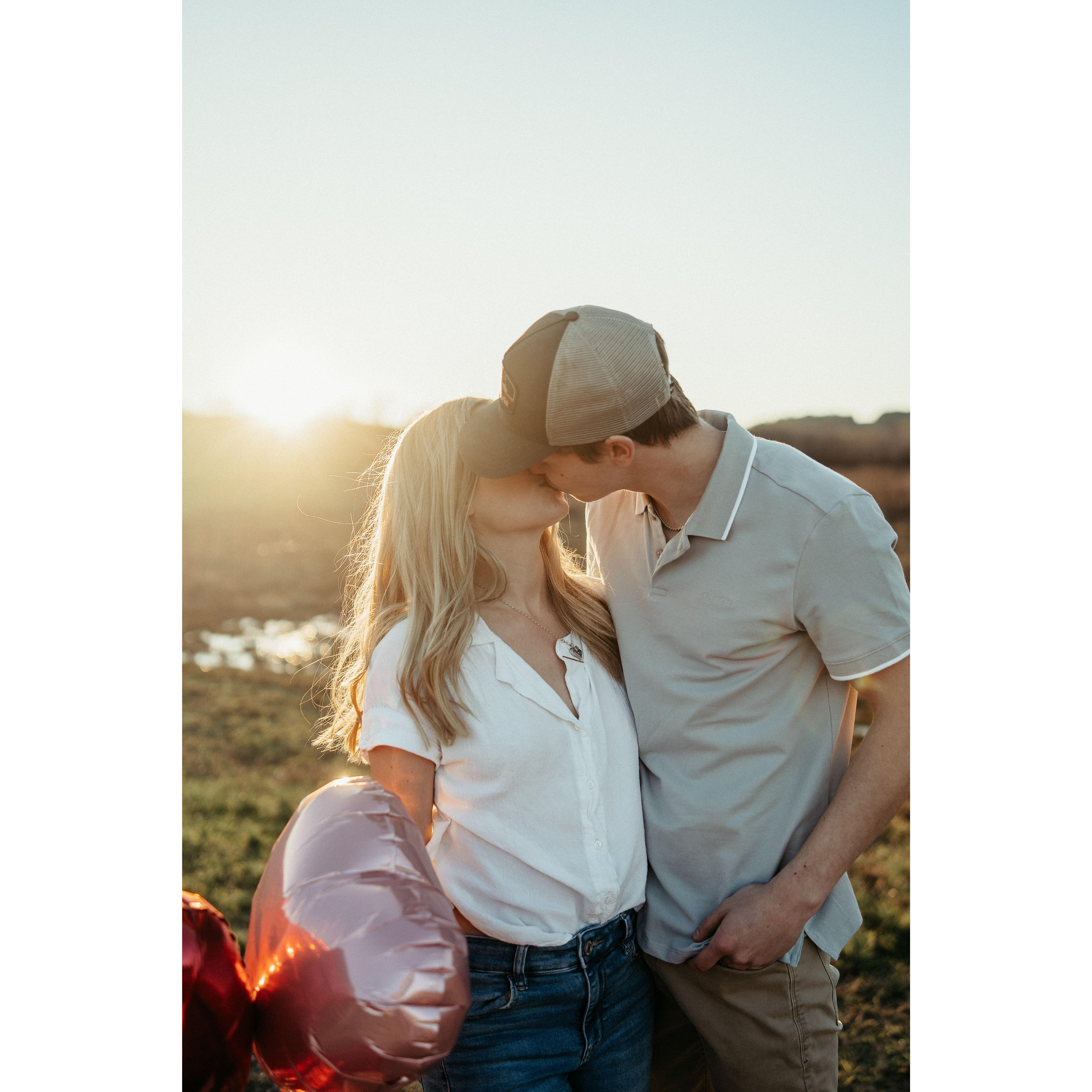 first photoshoot together