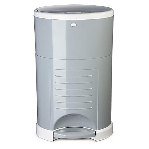 Diaper Dekor® Mini Diaper Disposal System in Grey