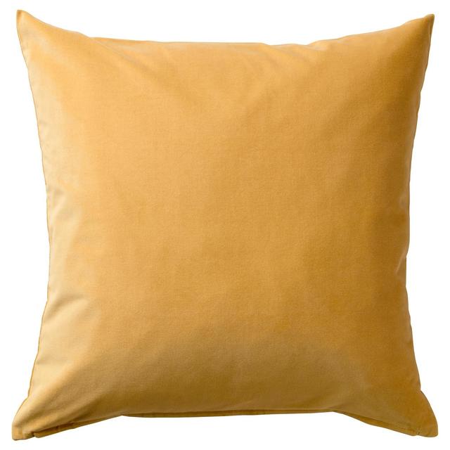 SANELA Cushion cover, golden brown20x20 "