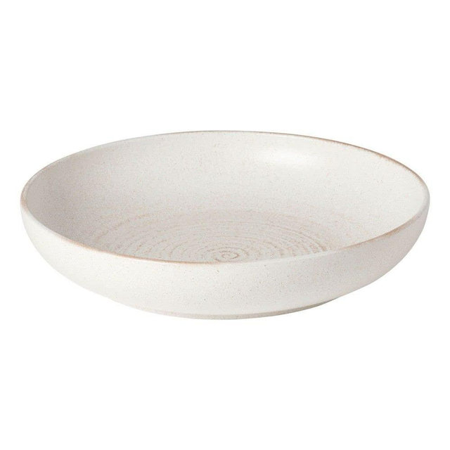 Casafina Ceramic Stoneware 13" x 42.5", 103 oz Serving Bowl - Vermont Collection, Cream | Microwave & Dishwasher Safe Dinnerware | Food Safe Glazing | Restaurant Quality Serveware