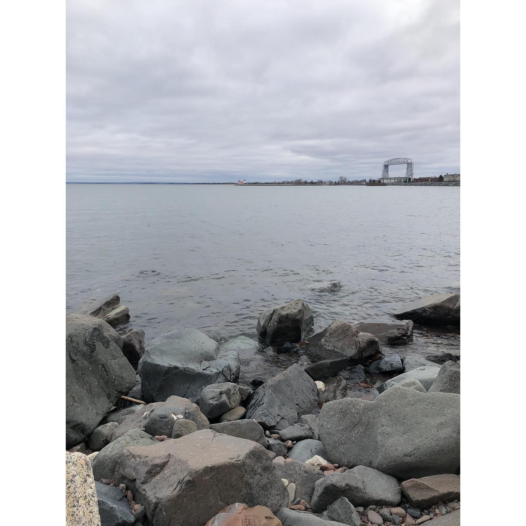 Lift bridge in Duluth