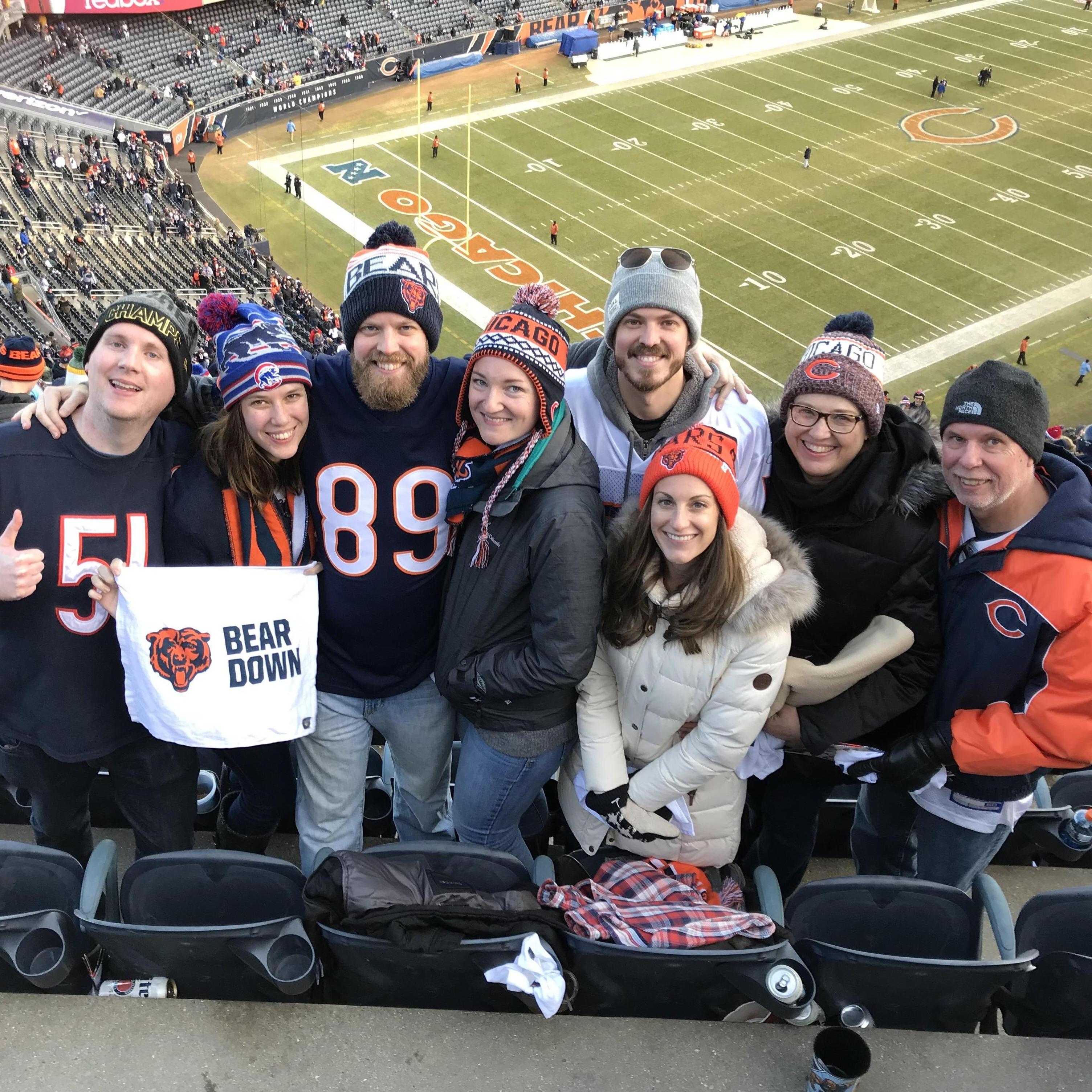 First Bears Game (stomped all over the Packers!) MACK ATTACK!!