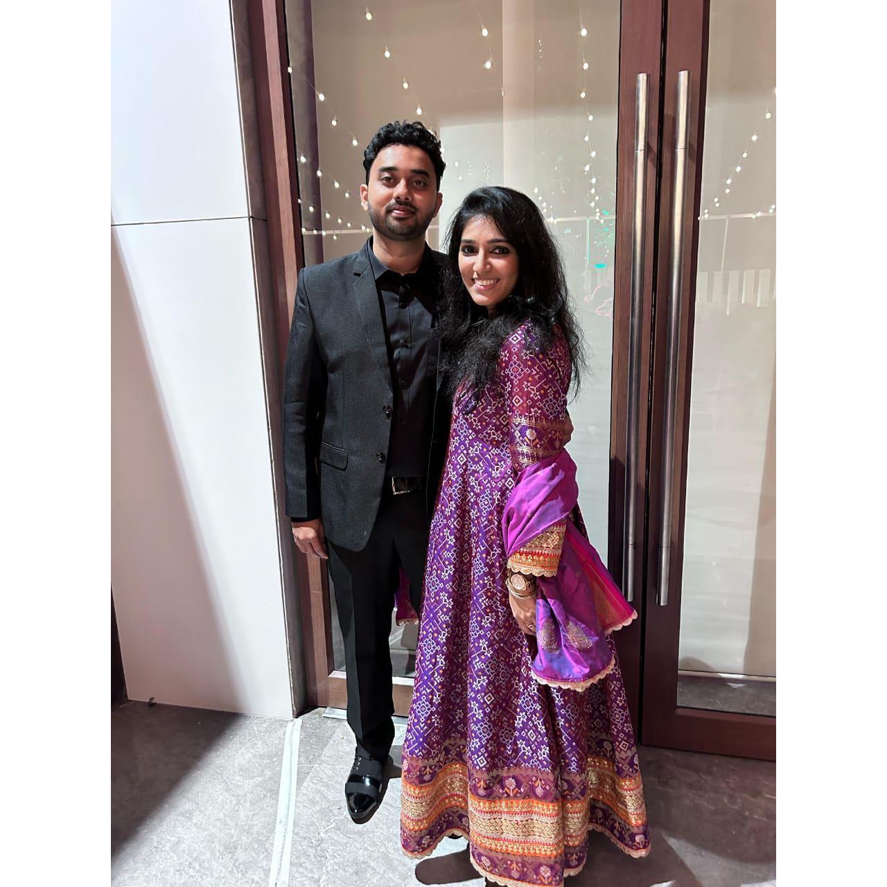 First Engagement Ceremony of Friend Attended Together