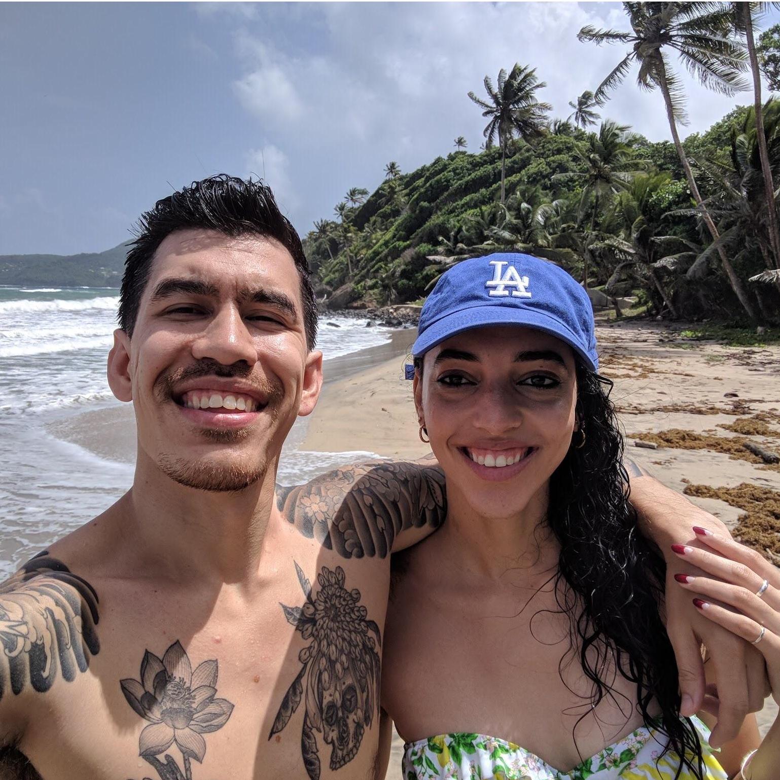 Grenada, 2017. Surprise beach trip for my 27th birthday.
