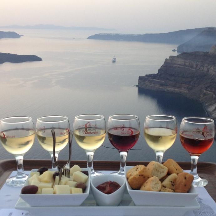 Domaine Sigalas wine tasting in Santorini