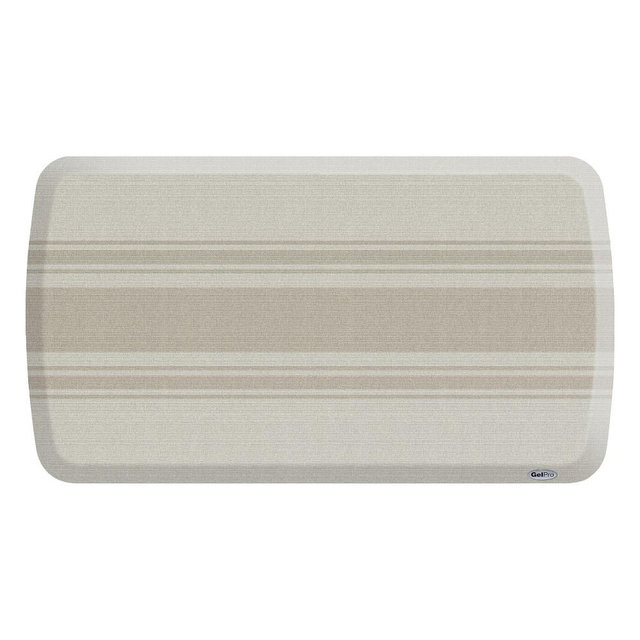 Gel Pro Bistro Stripe Khaki Mat, 20x36