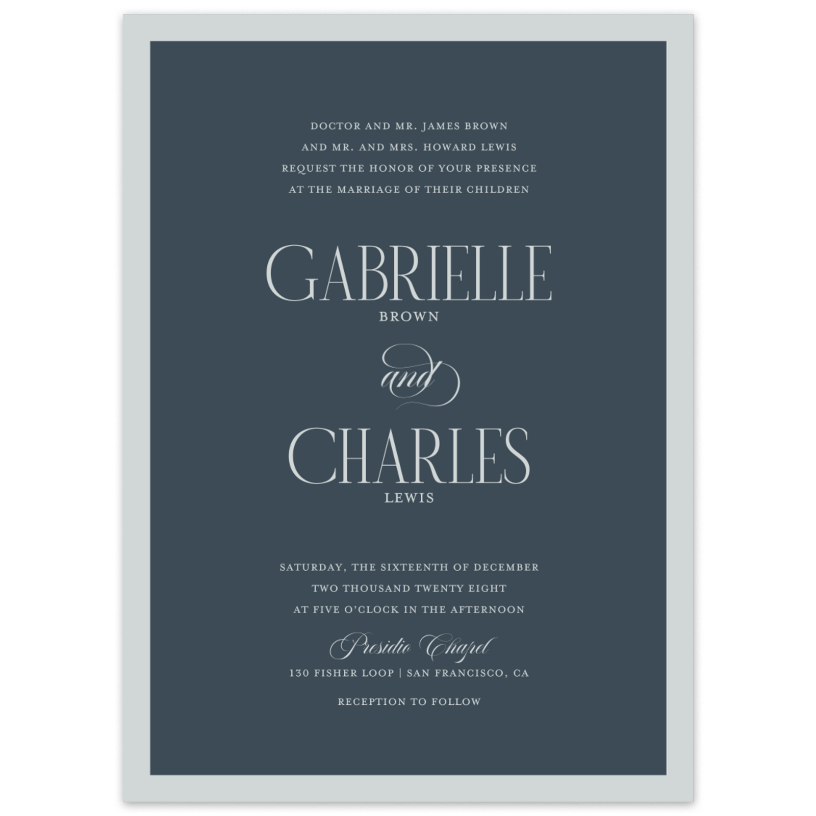 Wedding Invitations | Zola, image size:1600x1600