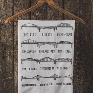 City of Bridges Flour Sack Towel