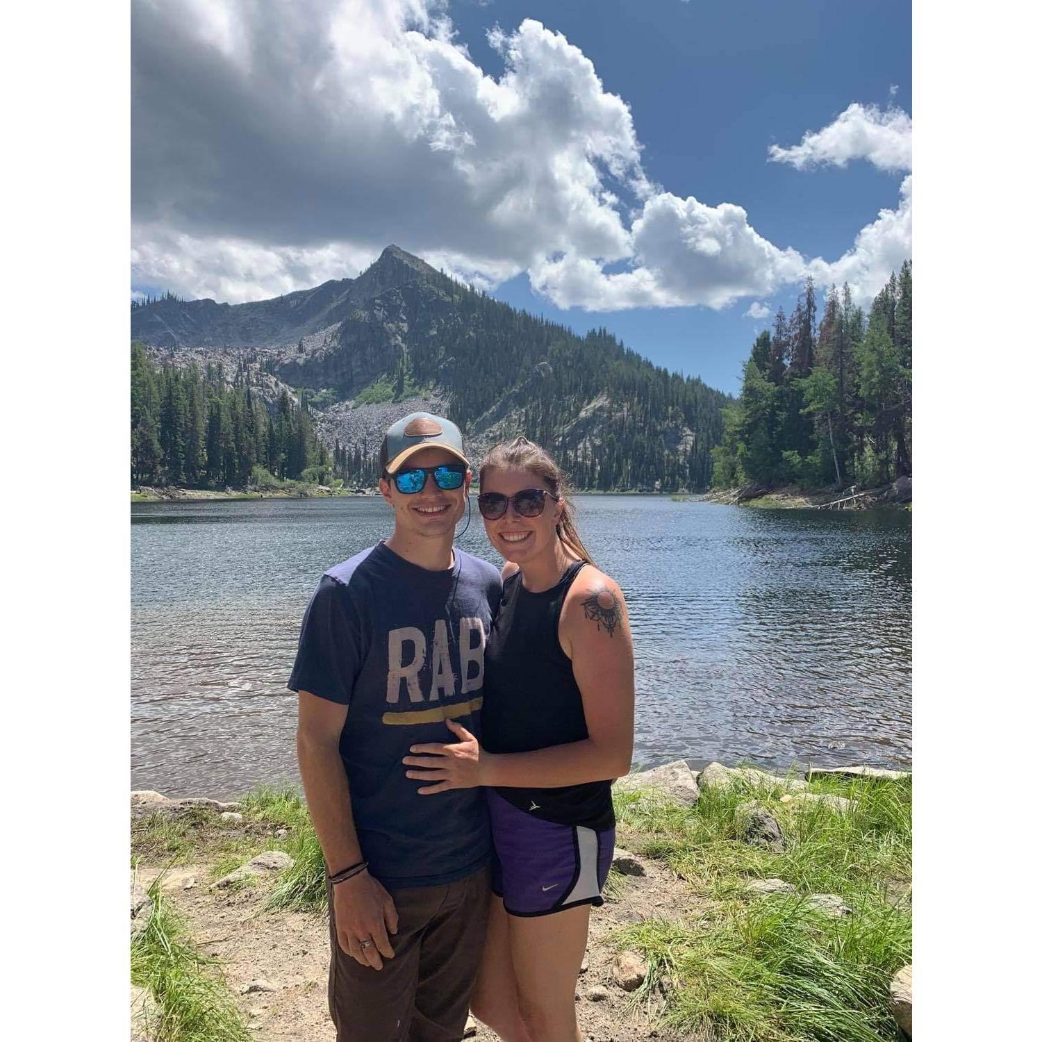 Lake Louie, McCall Idaho, summer 2020