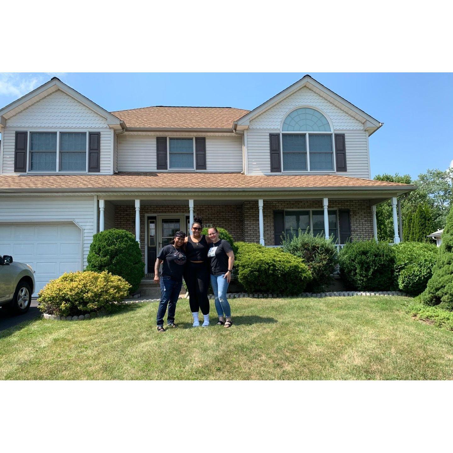 First family pic at our new home