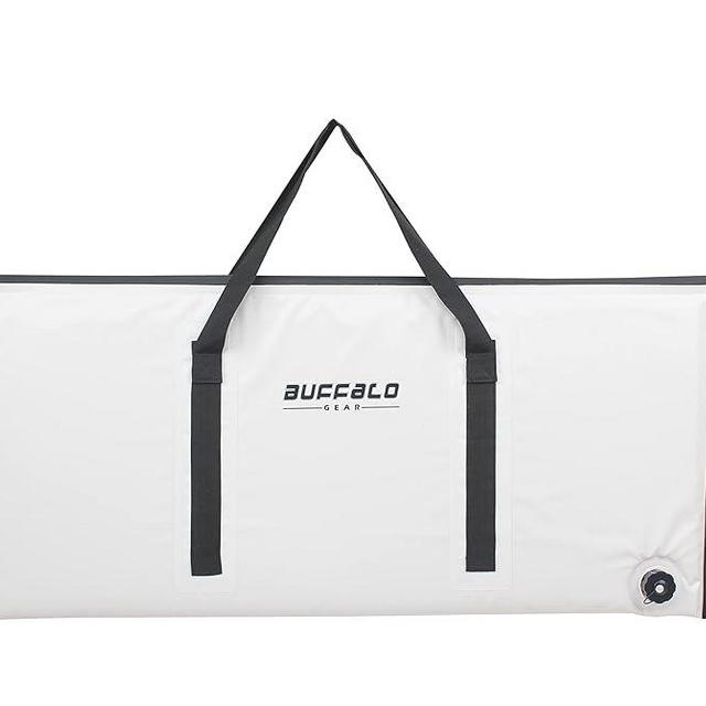Buffalo Gear Insulated Fish Cooler Bag 40x18in 48x18in Leakproof Fish Kill Bag Portable Waterproof Fish Bag Keep Ice Cold More Than 24 Hours