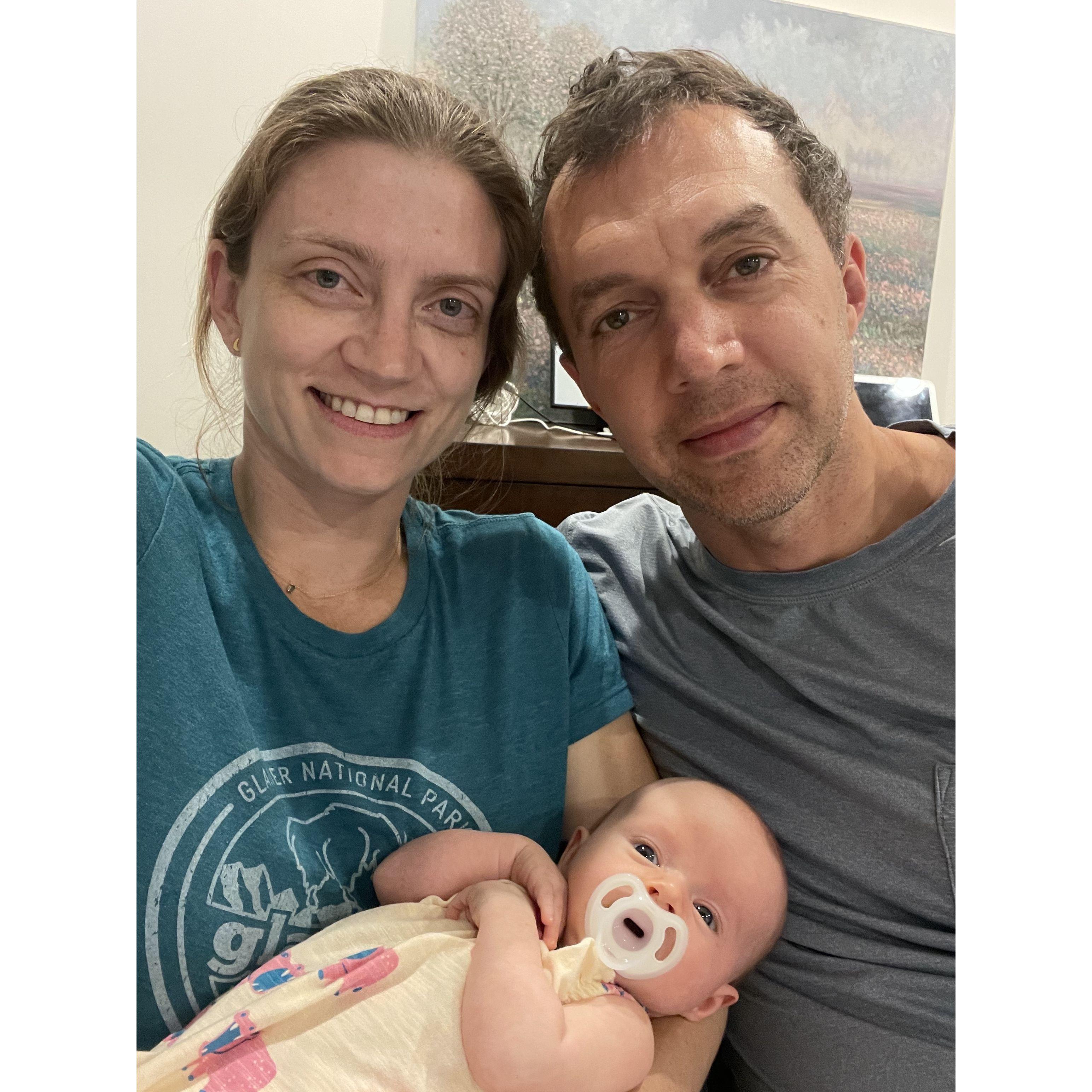 With our goddaughter Rachel!