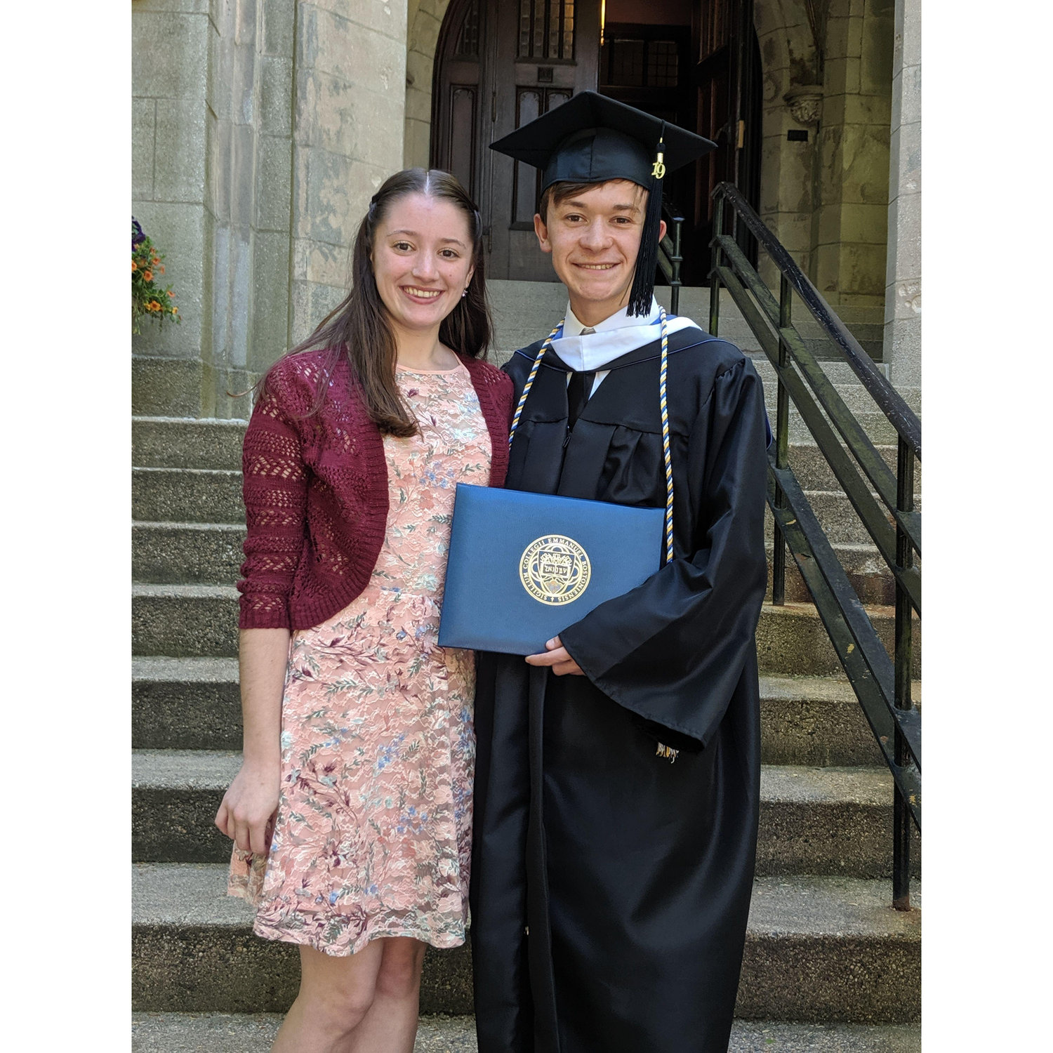 Brandon graduated from Emmanuel College 2019.