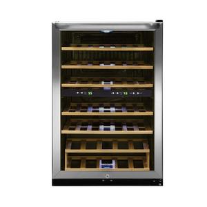 Frigidaire 38-Bottle Stainless Steel Dual Zone Cooling Wine Chiller