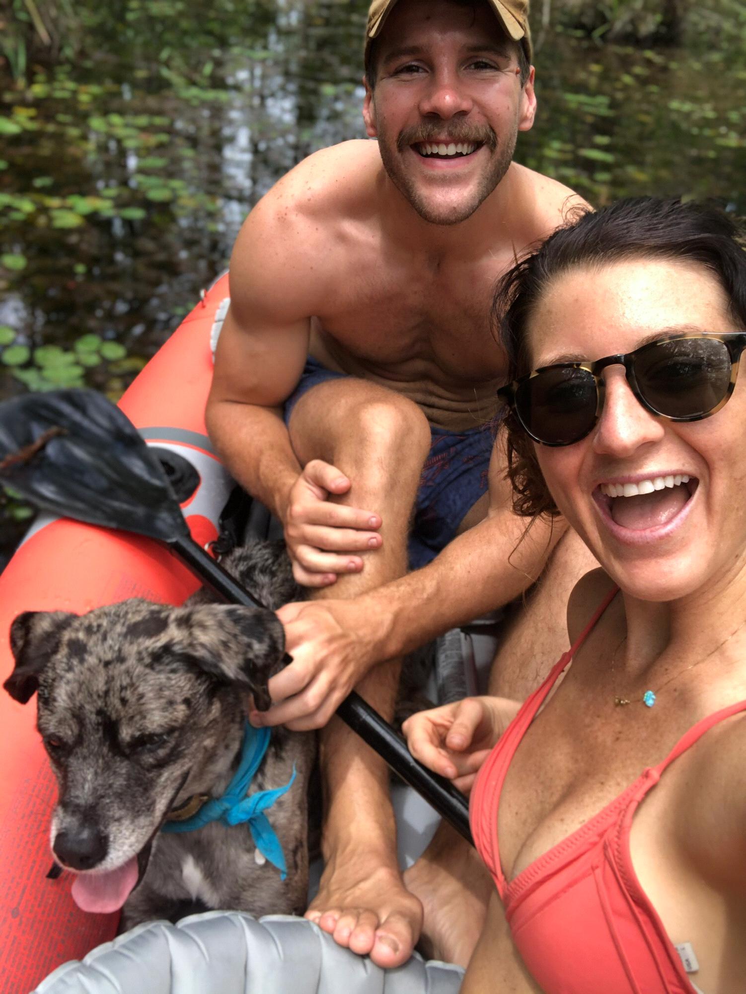 Venturing into the wilds as a family.