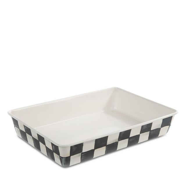 Mackenzie-Childs Courtly Check� Enamel Baking Pan, 9" x 13"